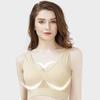 Bras for Women Plus Size Seamless Cotton Breathable Underwear Wireless with Pads Push Up Bra Plus
