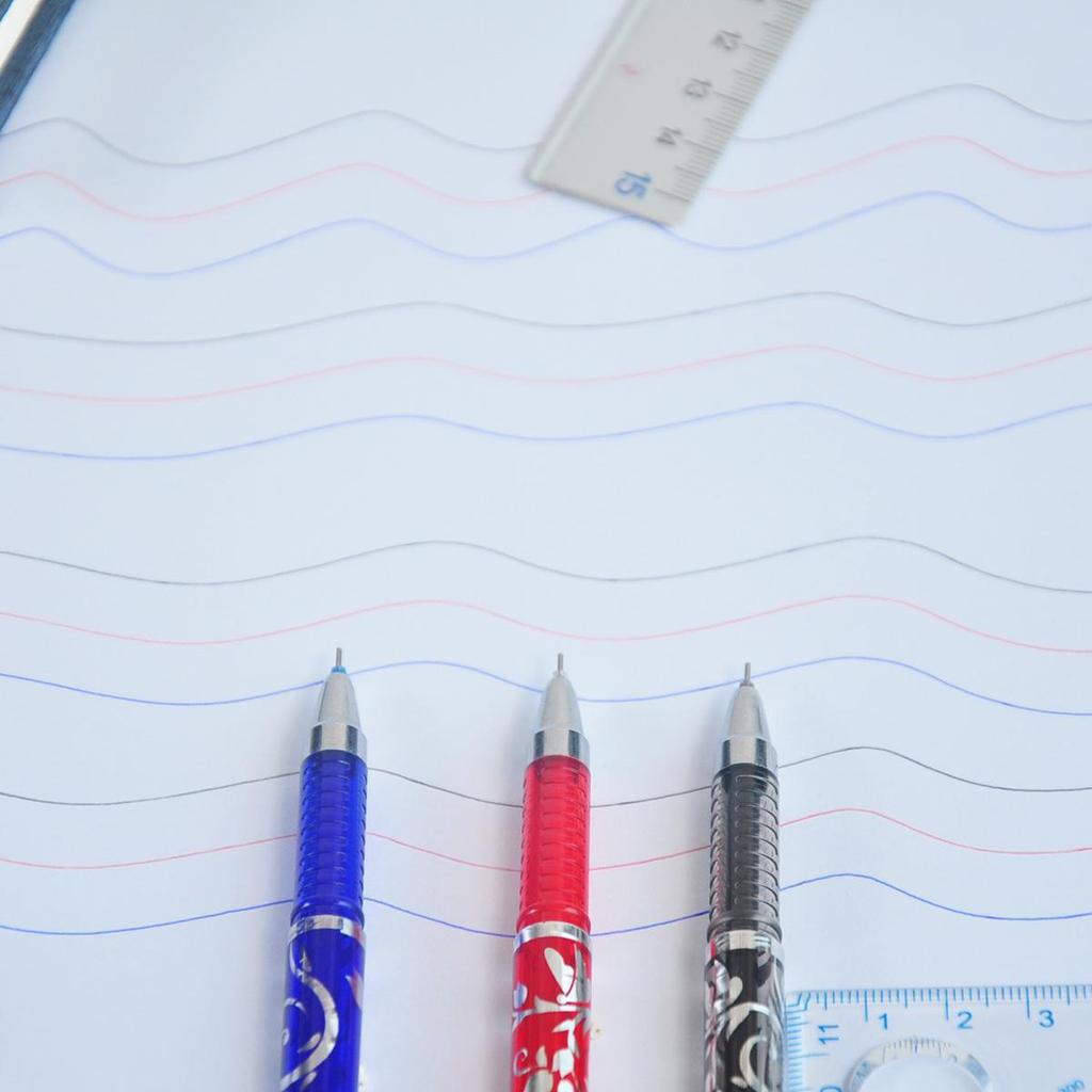 Creative Multi-Color Heat Erasable Gel Pens - Easy To Erase for Students