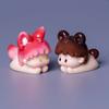 Cartoon Style Resin Animal Model Modern Design Mini Animal Model  DIY Projects