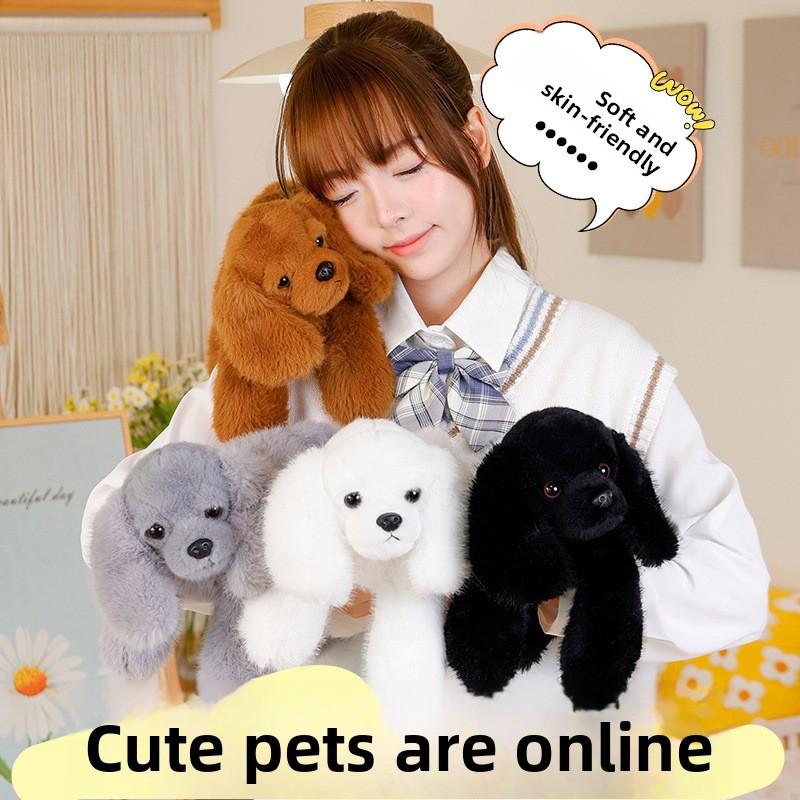 Cuscino Peluche Cane Orsacchiotto Con Morcida Imbottitura in Cotone PP Per Comfort e Gioco