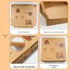 Edo Foldable Kraft Pizza Boxes