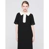 Color Collar Dress Zop6262140