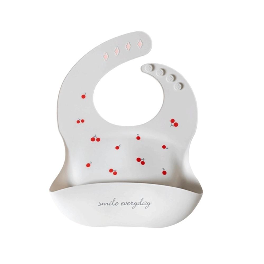 Cartoon Printed Baby Bibs Soft Silicone Toddlers Bibs Cute Waterproof Bibs  Newborn