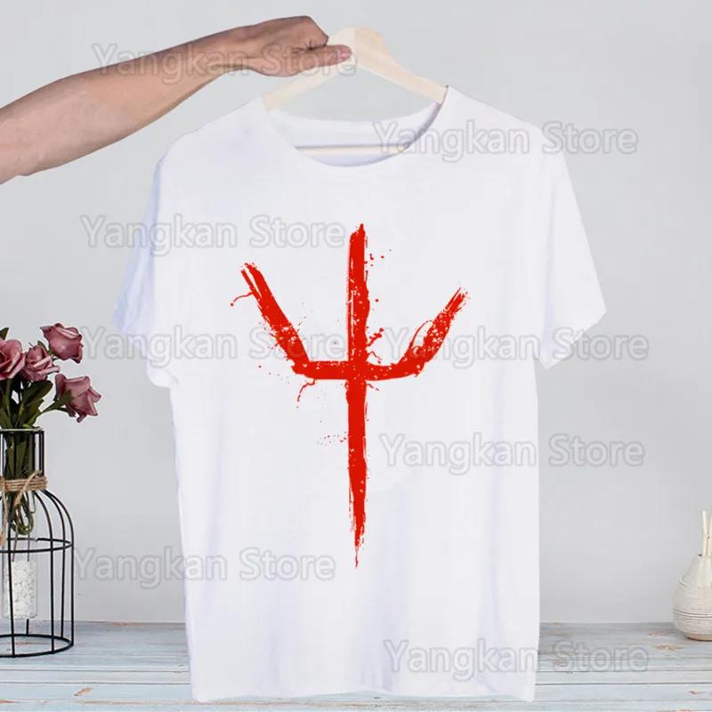 Claymore Anime Clare Miria Manga Fashion T-Shirt For Men Casual Tops Short Sleeve Waifu Men's Tshirt Cute Printing Shirt