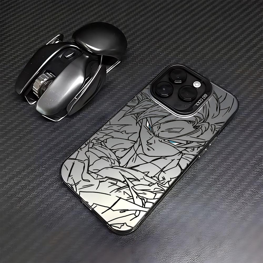 

Аниме Линия Супер Воин Чехол для Телефона Для IPhone 17 17e 16e 16 15 14 13 12 11 Mini Pro Max X XR XSMAX 8 Air Plus Матовая Задняя Крышка iPhone 11