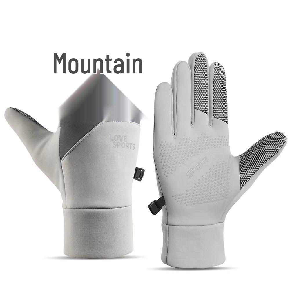 Windproof Touchscreen Winter Cycling Gloves for Men & Women - Warm, Thick, and Cold-Proof for Outdoor Sports