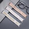 Suitable for Apple Watch Strap New Steel Strap Metal Chain Applewatch Strap s10s9ultra2se Stainless Steel s8iwatch Male and Fema