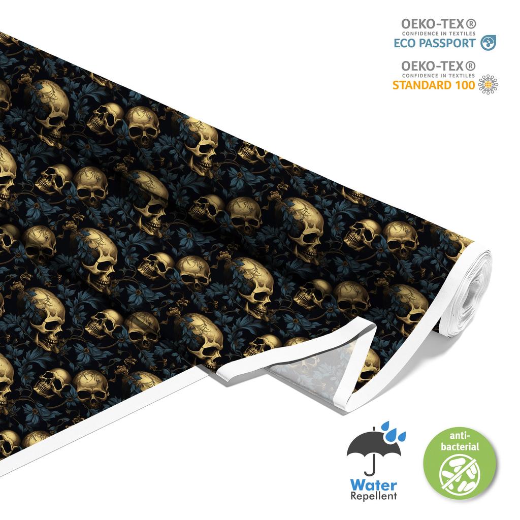 Outdoor Dekostoffe Oxford - Motiv Der Schädel I Dx4025