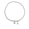 Elegant Starfish Seashell Pearl Bracelet for Women - Versatile, Fashionable Bangle with High-End Appeal