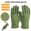 Men Work Warmth Gloves Soft Flannelette Driver Farm Garden Welding Security Protection Safety Mechanic Glove