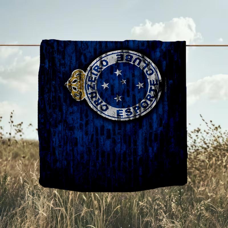 1PC Fc Esporte Printed Soft Flannel Blanket Throw for Adult Bedroom Living Room Sofa Camping Travel Fan gifts Christmas Gifts