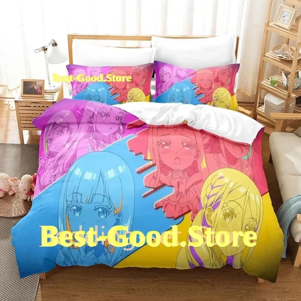 

A Salad Bowl Of Ecentrics Beding Set Printed Bed Linen Set With Pilowcase Bed Soft Duvet Cover Soft Single Double Quen Super King-Sized Dimensionsd 120*200cm Single