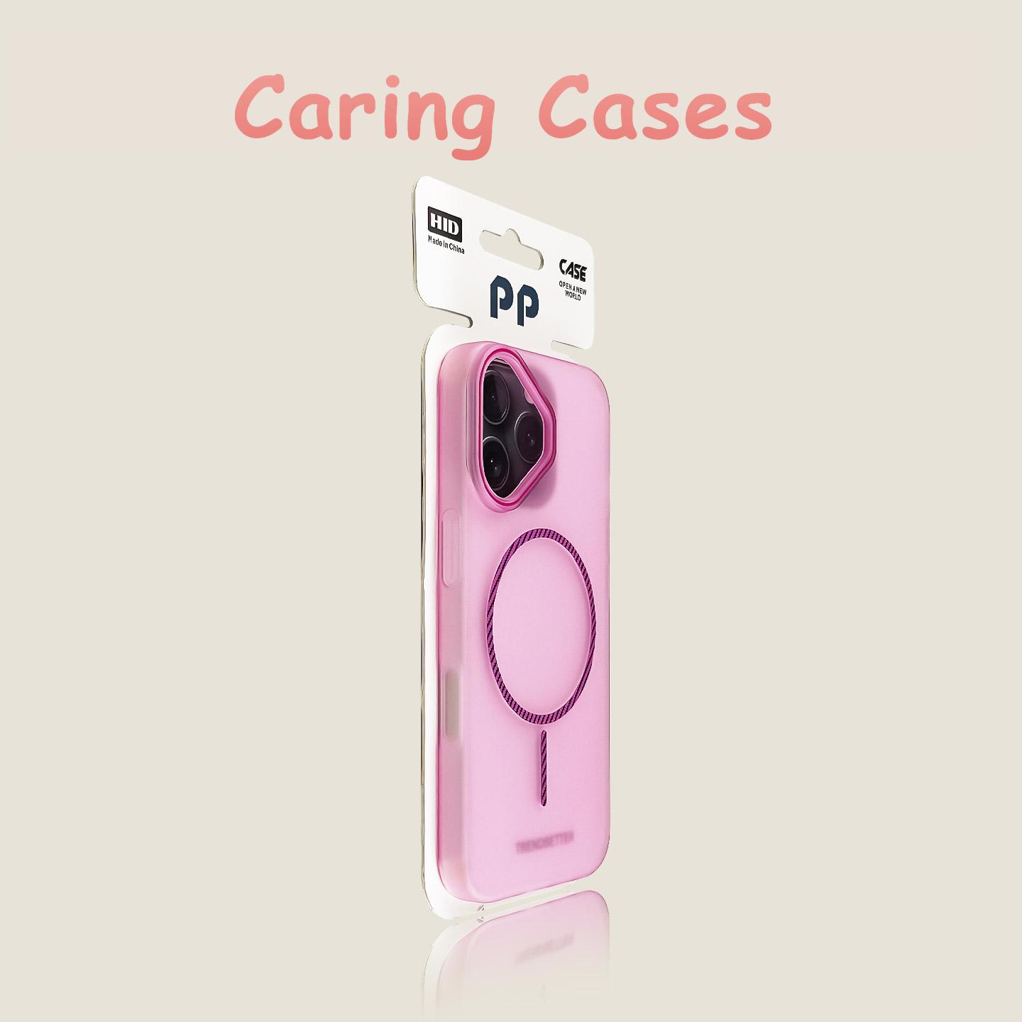 

For iPhone 16 Pro Max Case Pink Magnetic Ring Stand Matte Translucent Compatible with iPhone 15 14 13 iPhone 14