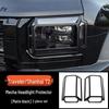 Jetour Traveller Front & Rear Headlight, Fog Light, & Taillight Covers & Frames - Stylish Exterior Modification Accessory.