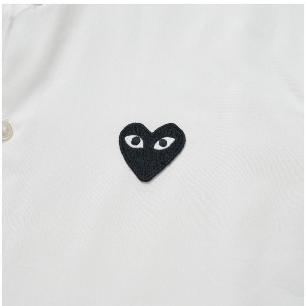 Comme DeS Gar OnS Play Black Heart Wappen Men S Shirt P1b004 2