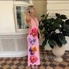 European And American Summer Women'S Clothing New Sexy Neck Halter Hip Slim Dress