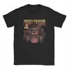 T-shirt FNAF At Freddys pour Homme 100% Coton Nouveauté T-shirts Col Rond T-shirt Manches Courtes Vêtements 4XL 5XL