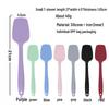 All-in-One Silicone Baking Spatula & Leveling Knife Set