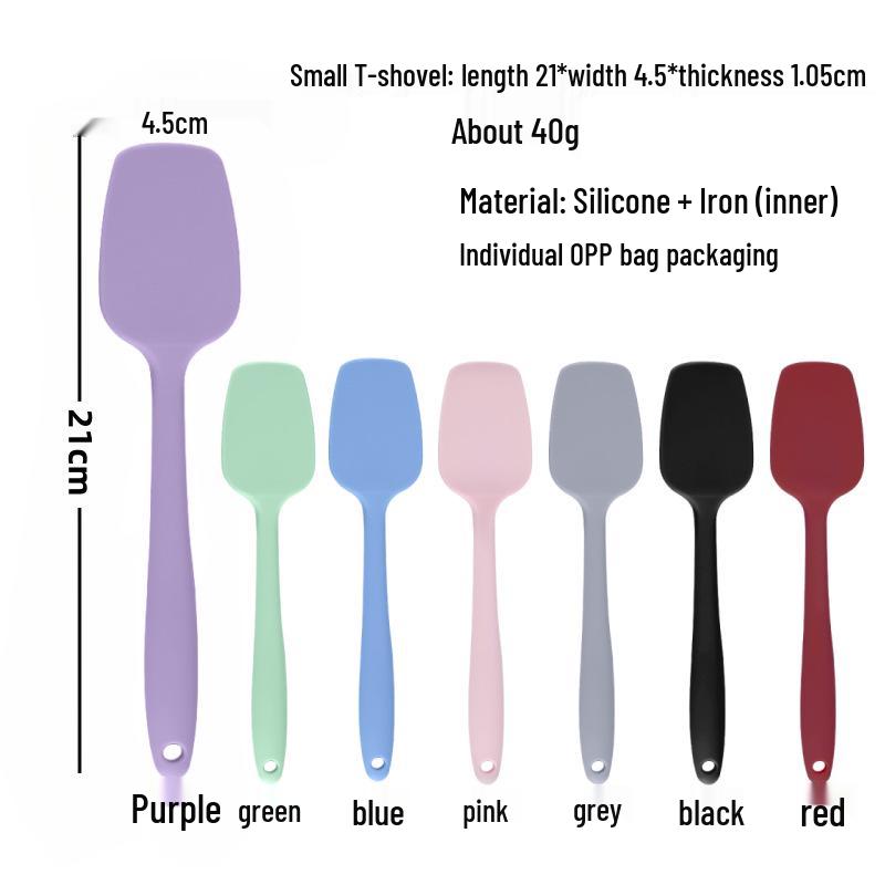 All-in-One Silicone Baking Spatula & Leveling Knife Set