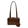 New Women's Shoulder Armpit Bag Simple Commuter Bag Handbag Temperament Niche Design Sense Small Square Bag