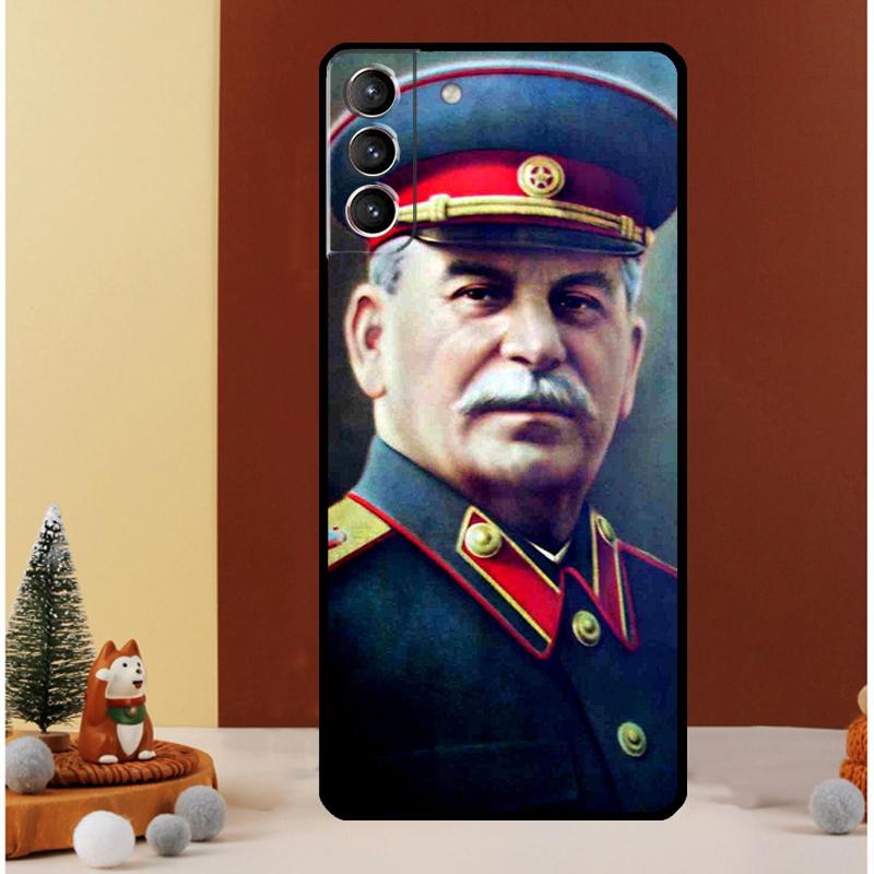 USSR Joseph Stalin Case For Samsung Galaxy S25 S26 Ultra S20 S21 S22 S23 S24 Ultra S10 Plus S25 FE Cover Funda
