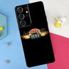 Central Perk Friends Back Case For Samsung Galaxy S26 S25 S24 S21 S22 S20 Ultra S10 Plus S23 FE S25 FE Soft Cover