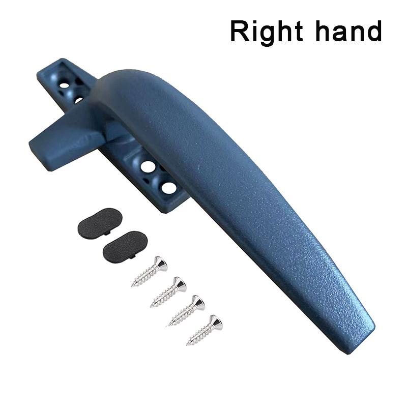 Thickenin Aluminum Alloy Window Handle Push Out Swing Door And Window Single Point Handle Window Lock Seven Character Handl