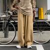 2025 Spring/Autumn Harajuku Wide-Leg Cotton Streetwear Trousers