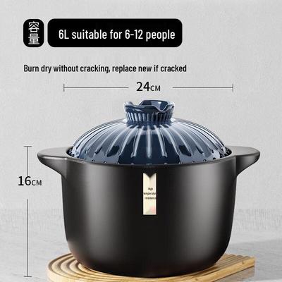 Wutuo Japanese Glazed Ceramic Casserole