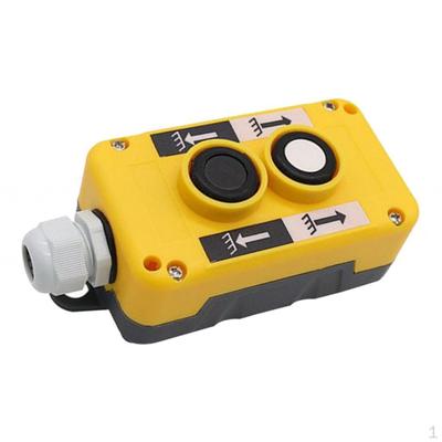 1pc COP2B Crane Button Switch Lifting Unloading Yellow