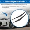 Bandeau d'optique en fibre de carbone pour BMW Série 3 - 1 Paire