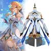 Genshin Lumine Impact Cosplay Kostymesett Tegneserie Spill Virtuelle Søte Karakterer
