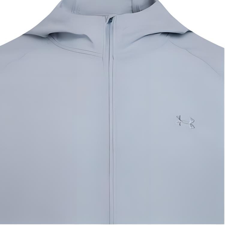 Under Armour SS25 Casual Comfortable Versatile Sun Protection Hooded Jacket Unisex Jacket Sky-Blue 6007569-465