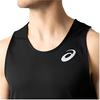 Asics Round Neck Pullover Solid Color Running Sleeveless Vest Men Vests Black 2091A124-001