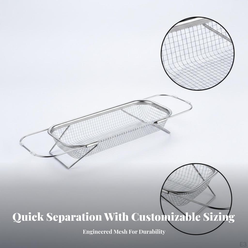 Cat-Litter Filtering Sieve Sturdy Mesh Sifter with Wire Legs