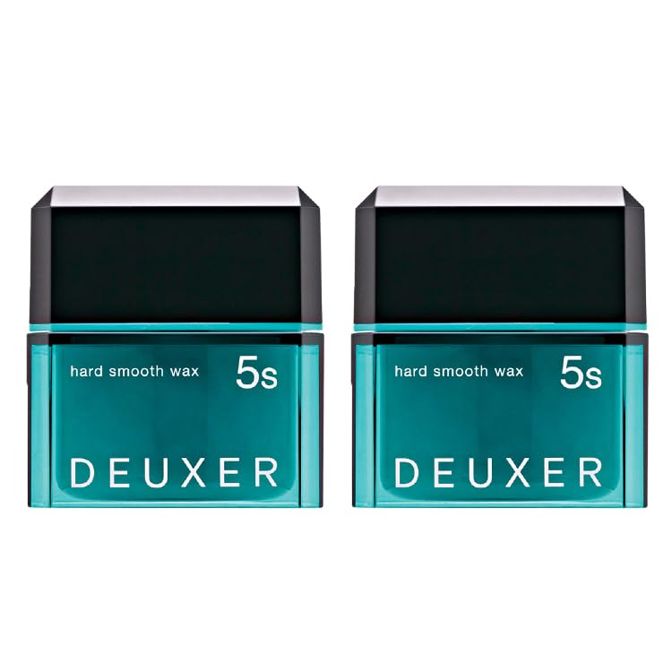 [Set of 2] Deuce Hard Smooth Wax 5S 80g + Original Logo Sticker