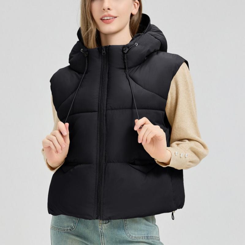 Women's European-style Sleeveless Vest/jacket for Autumn and Winter