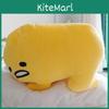 Entzückendes Großes Gudetama Plüschkissen Weiches Kuschelkissen mit Hochwertiger PP-Baumwollfüllung