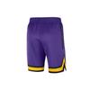 Nike Therma Flex NBA Los Angeles Lakers Basketbalové šortky Pánské šortky Fialové CQ7487-504