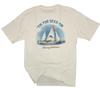 Camiseta Masculina TOMMY BAHAMA -Yacht Your Back -Tis The Seas-on-Tamanho Médio Apenas NOVA