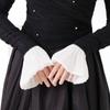 Elegant Tulle Decorative False Sleeves Detachable Wrist Cuffs Sweaters Dress Shirt Accessories Elastic Hand Cuffs