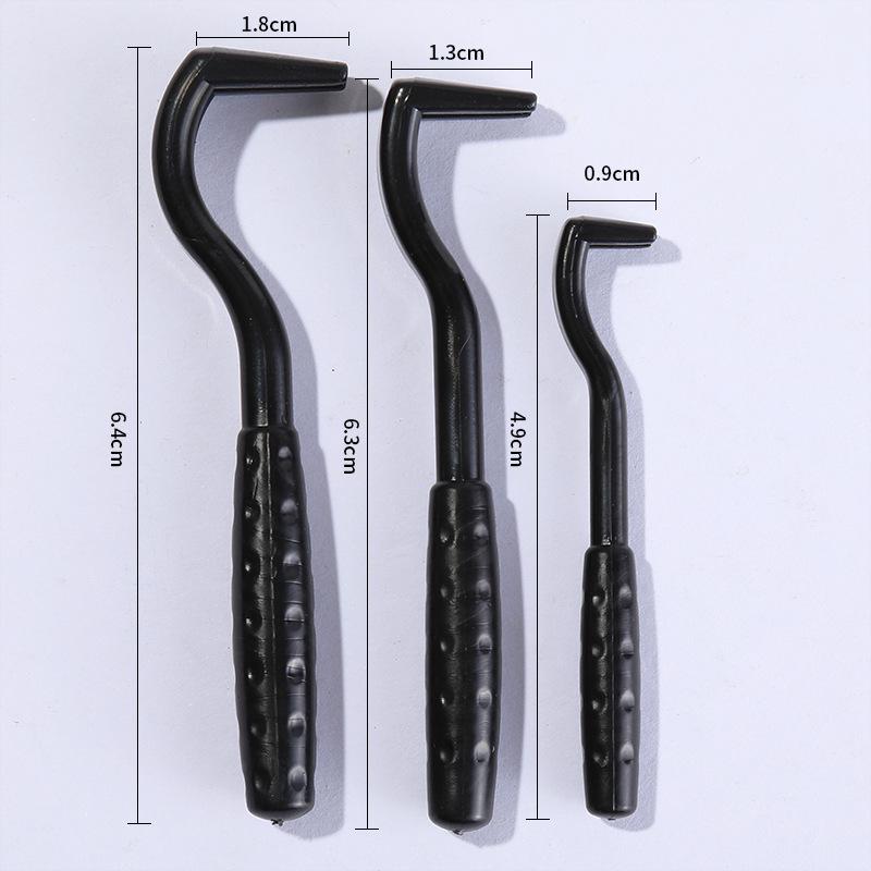 3-Piece Pet Tick & Flea Removal Kit for Cats & Dogs