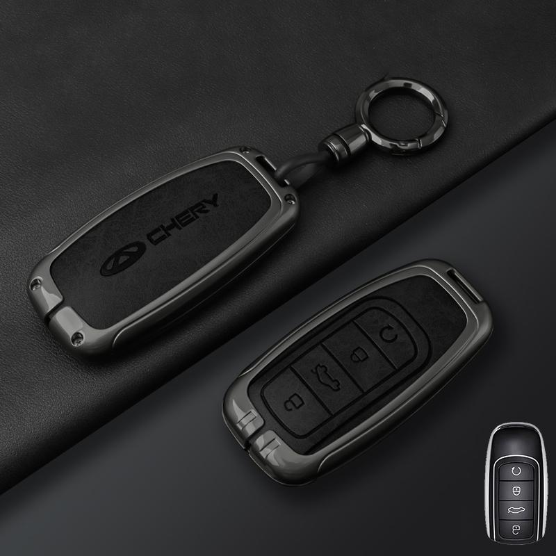 Husă Cover din Piele Aliată pentru Cheia Mașinii pentru Chery Tiggo 8 Pro Omoda 5 Tiggo 8plus Nou 5 Plus 7pro Jaecoo J7 J8 7 Phev 2025 2024 2023