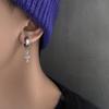 Cross-shaped Earrings with A Retro and Unique Style, Suitable for All Occasions, for Men. High-end and Stylish Ear Pendants.