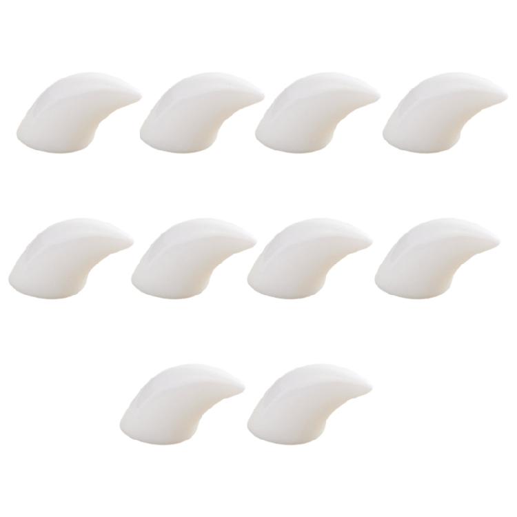 Fursuit Paws Nails Realistic Animal Nails DIY Accessories for Cats Paws Gloves Making 10Pcs Resin Beast Claws Nails