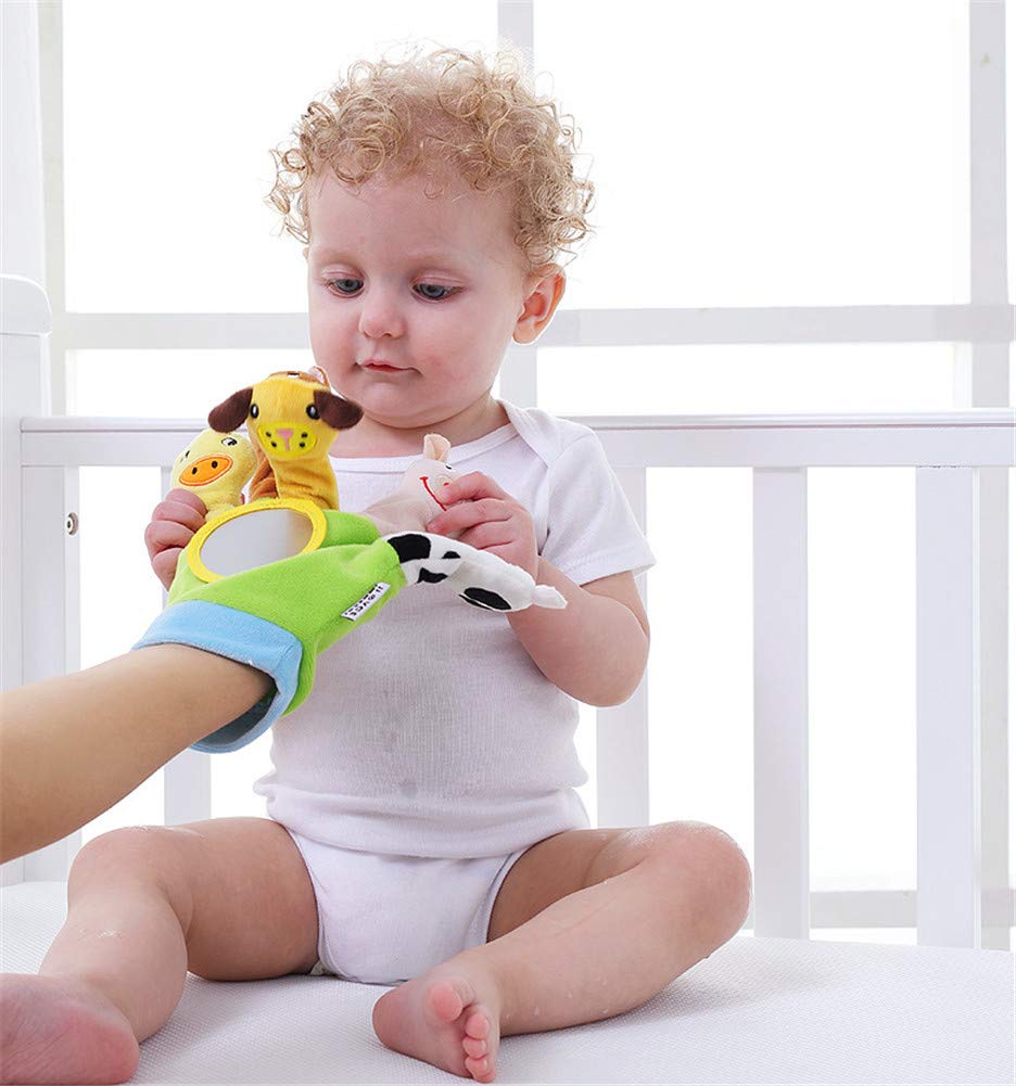 Remeehi Hand Puppets for Toddlers, Finger Puppets, Animal Pretend Play, Plush Toys, Preschool, Kids, Gloves, Dolls, Storytelling, Develops