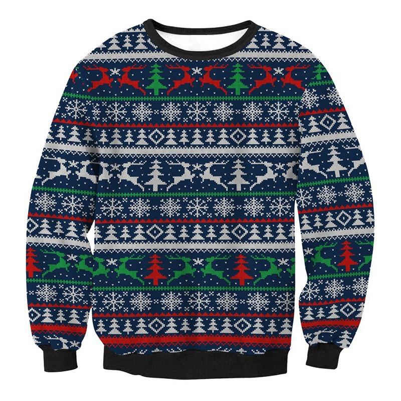 Premium New Ugly Xmas Christmas Sweater Vacation Santa Elf Novelly Sweatshirt For Women And Men