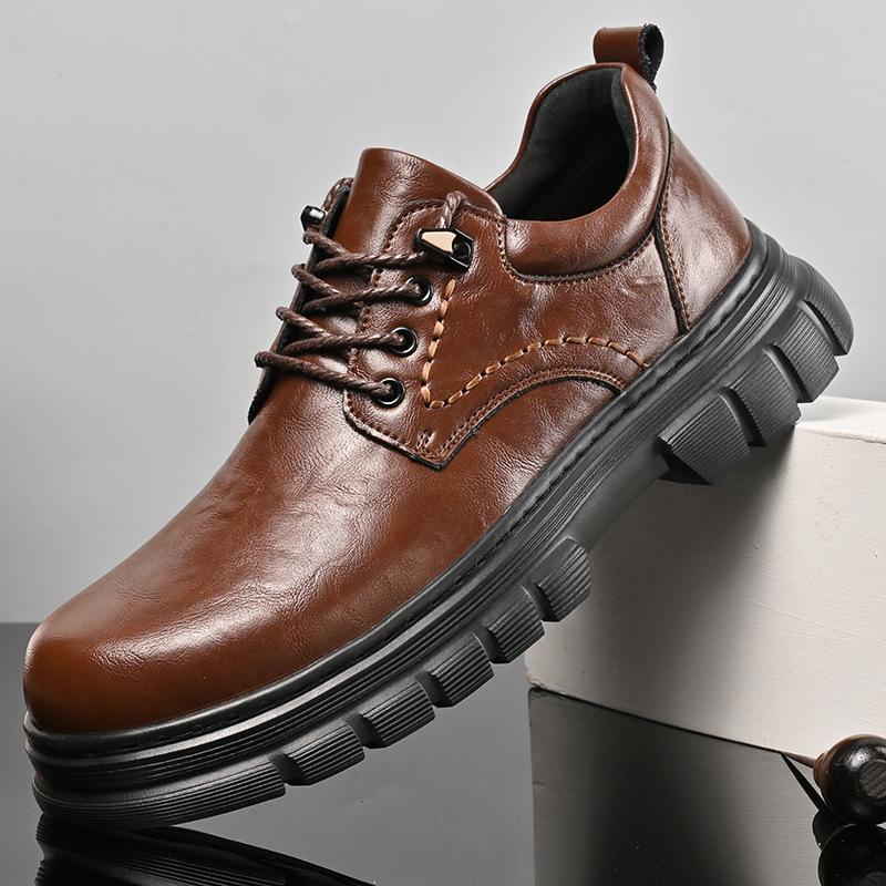 Martin Boots Outdoor Casual Leather Tooling Boots Men S Low-Top Tooling Shoes 38