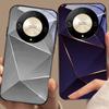 Geometric Prism For Honor Magic 6 50 70 90 Lite X7b 200 Pro Nova 10 Nova 5T X6 P30 Pura 70 Ultra Tempered Glass Phone Case