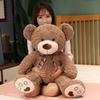 Cute Teddy Bear Plush Toy Soft Cute Couple Bow Tie Hug Bear Doll Girl Bed Hug Sleeping Doll Gift